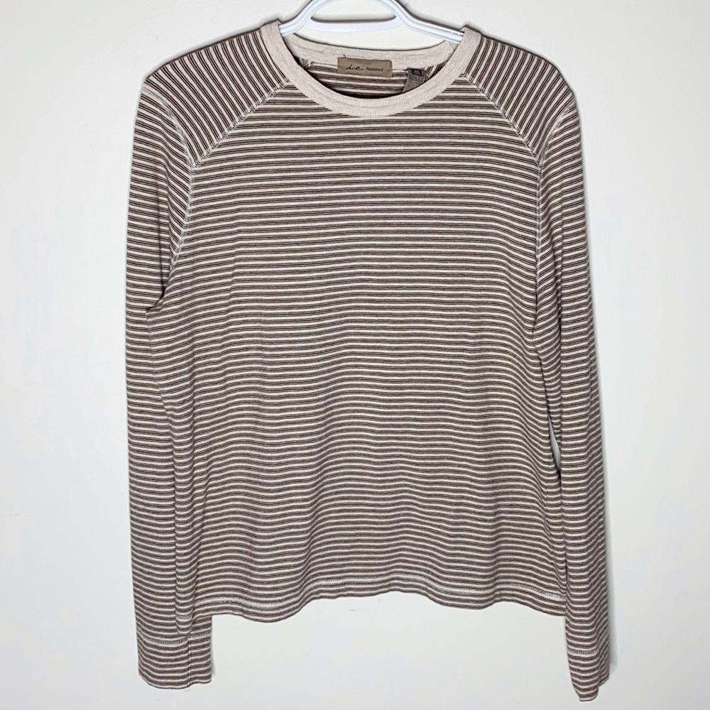 I.e. relaxed striped base layer cotton blend sz XL